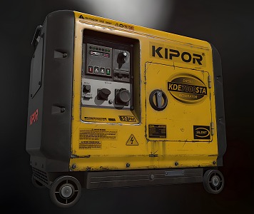 Realistic Generator 3D Model 3d model