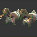 Modern Game Character Little Monster Little Monster 3d model