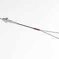 Heavy Duty Industrial Equipment Metal Rod With Red Section And Two End Hooks