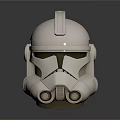 White Tactical Weapon Helmet Featuring Full Face Visor And Military Style Ventilation Design