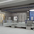 Modern Clothing Store Interior Design With Mannequins Apparel Racks And Displays