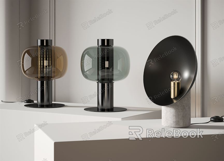 Modern table lamp model