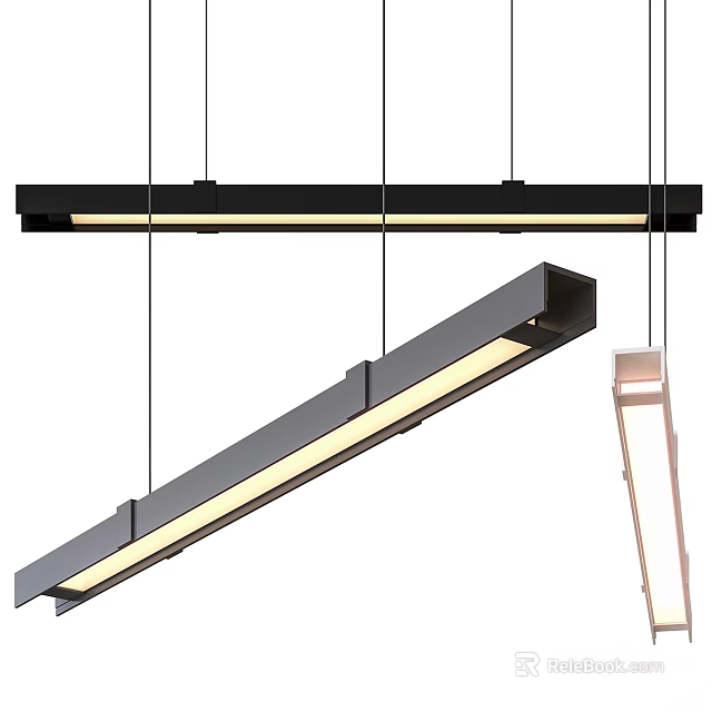 Sleek Modern Recessed Downlights Spotlights With Various Designs And LED Illumination 3d model 