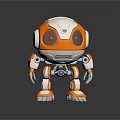 Modern Robot Pet Robot Pet Robot Assistant 3d model