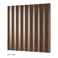 Elegant Modern Wooden Background Wall With Geometric Patterns And Vertical Stripes