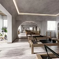 Modern Fitness Studio With Wooden Pilates Beds Mirror Walls And Natural Light