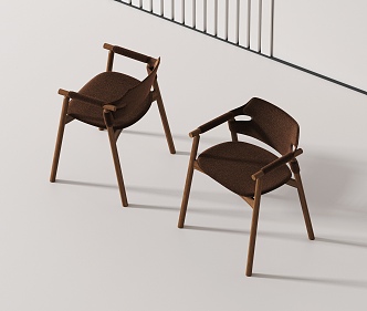 Modern single chair 3d model