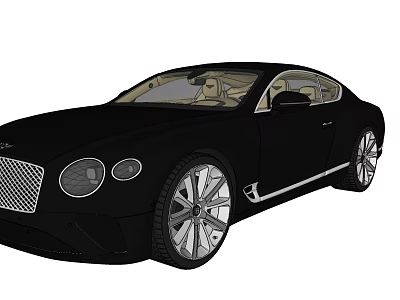 Hyundai Bentley Cars 3d model Hyundai Bentley Cars 3d model