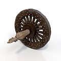 High Quality Automotive Wheel Hub Component With Metal Spokes And Bolted Structure