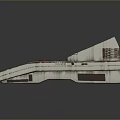 Vintage Portable Terminal Device With Blue Screen And Retro Keyboard Design