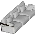 Modern Multiplayer Sofa 3d model