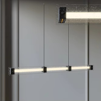Modern chandelier 3d model