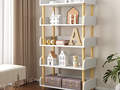 Modern Bookshelf model