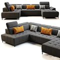 Wersal Calvaro XL Sofa 3d model