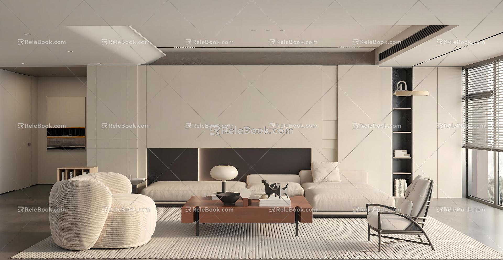 Living room 3d model