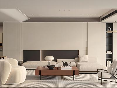 Living room 3d model