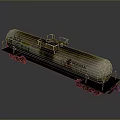 White Functional Tanker Vehicle With Ladder Wheels And Logos For Liquid Transport