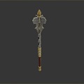 Scepter Ancient Scepter Cane Ancient Scepter Magic Scepter Metal Scepter Classical Scepter Magic Scepter 3d model