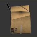 Logistics box express box parcel box carton goods box goods box sundries box carton box 3d model