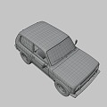 Rada Niva car 3d model