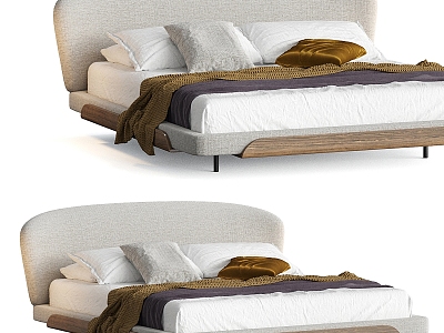 Modern Double Bed model