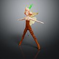 Elf Pokemon Flower Fairy Pokemon 3d model