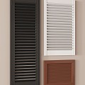 modern blinds venetian blinds 3d model