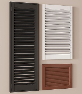 modern blinds venetian blinds 3d model