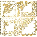 Jane European Flower Lattice Carved Hollow-out Flower Window Carved Corner Carved Gypsum Line Carved Window Pattern Carved 3d model