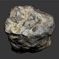 Unique Raw Stone Decorative Piece With Natural Surface Texture And Patterns