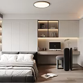 Modern Tatami Bedroom Interior Design With Tatami Bed And Storage Solutions