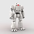 LEGO toy blocks Gundam robot battle robot 3d model