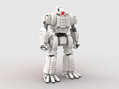 LEGO toy blocks Gundam robot battle robot 3d model