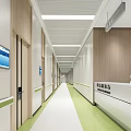 Hospital Outpatient Clinic Waiting Area With Modern Bright Reception Desk Staff And Sofa