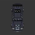 Pixel Style Race Car With Body Graphics And Rear Spoiler Design