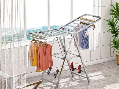 Modern drying rack model