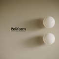 Poliform Modern White Spherical Wall Lamps Mounted On Beige Interior Wall 3d model