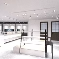 Modern Beauty and Hair Salon Storefront with Glass Windows and Elegant Facade