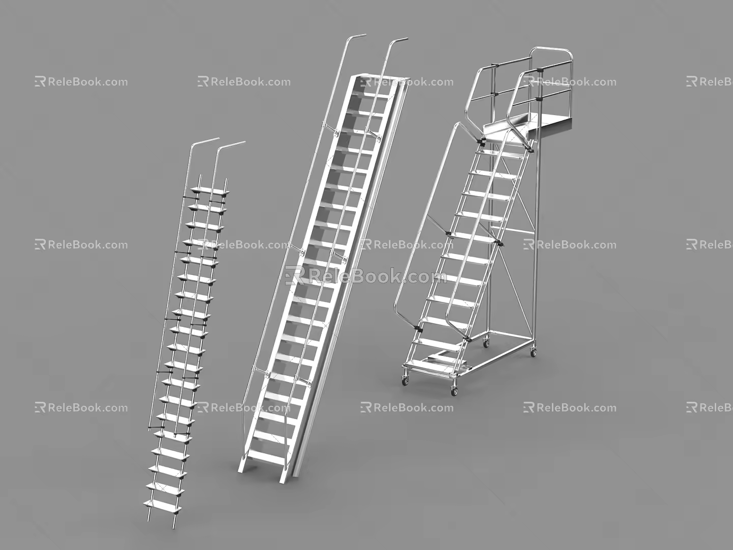 Hardware escalator 3d model