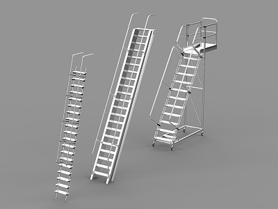 Hardware escalator 3d model