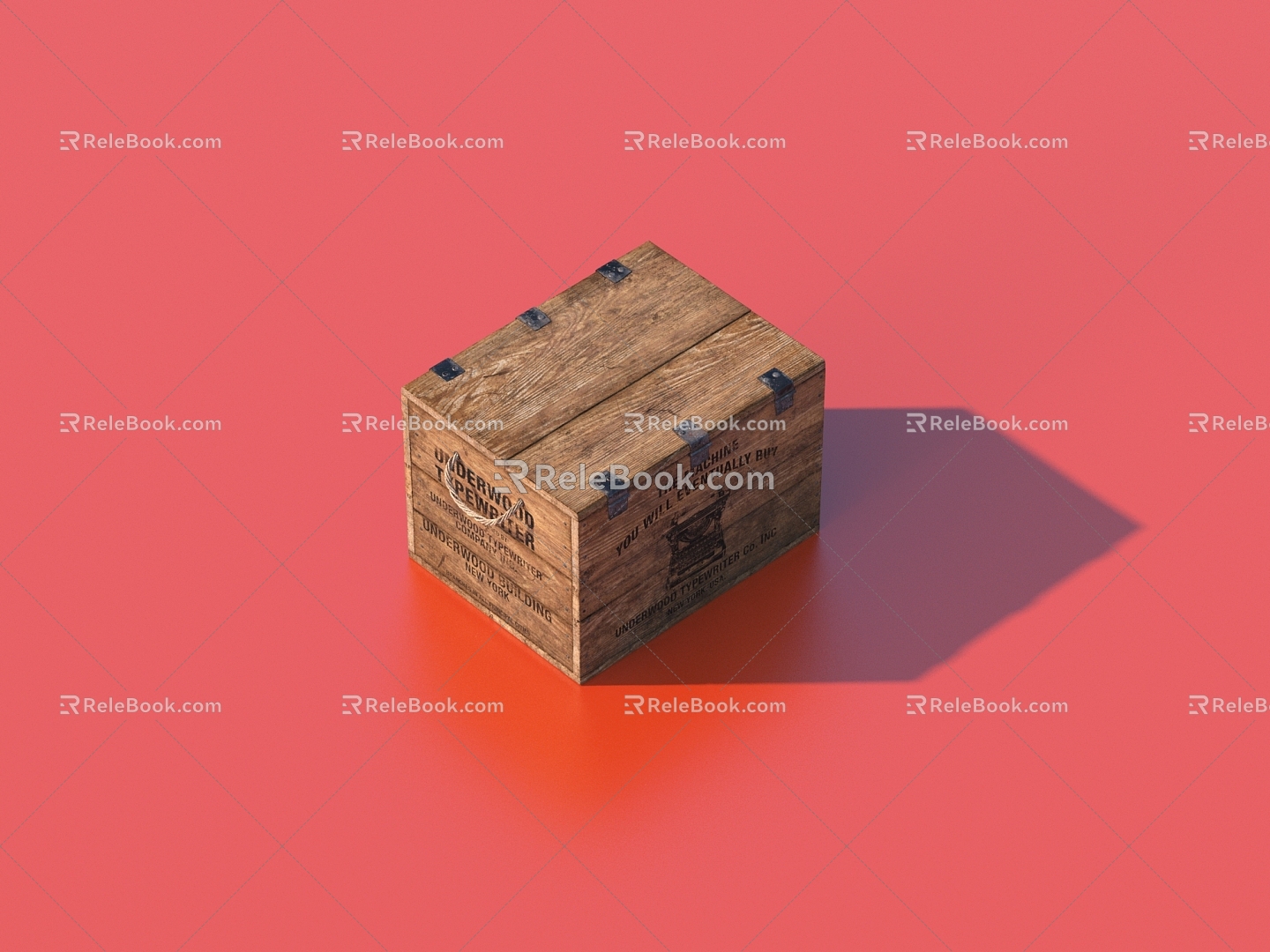 Chest Wooden Chest Chest 3d model