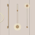 Modern Wall Lamps With Sleek Minimalist Circular Linear Illuminated Designs