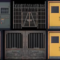 Various Doors With Different Designs Materials And Styles For Home Or Industrial Use