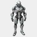 Modern Robot Human Nature Robot Intelligent Machine 3d model