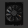 ROG 1200W Computer Power Supply With Ventilated Grille Cooling Fan And Sleek Design