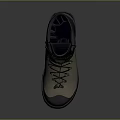 High Top Hiking Boots With Durable Upper And Non Slip Rubber Sole