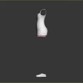 Stylish White Tank Top and Comfortable White Shoes for Casual Daily Wear