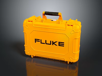 Durable Yellow Fluke Tool Case for Hardware Tools Storage and Transport 3d model
