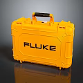 Durable Yellow Fluke Tool Case for Hardware Tools Storage and Transport 3d model