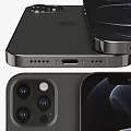 Apple iPhone Latest Model With Triple Camera Sleek Black Design And Front